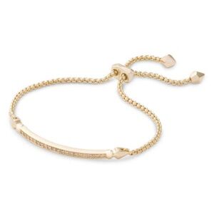 Kendra Scott Ott Adjustable Gold Chain Bracelet